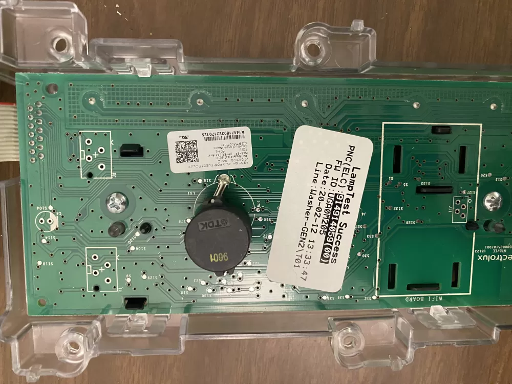 Electrolux A144718030 Dryer Control Board AZ96831 | BK35