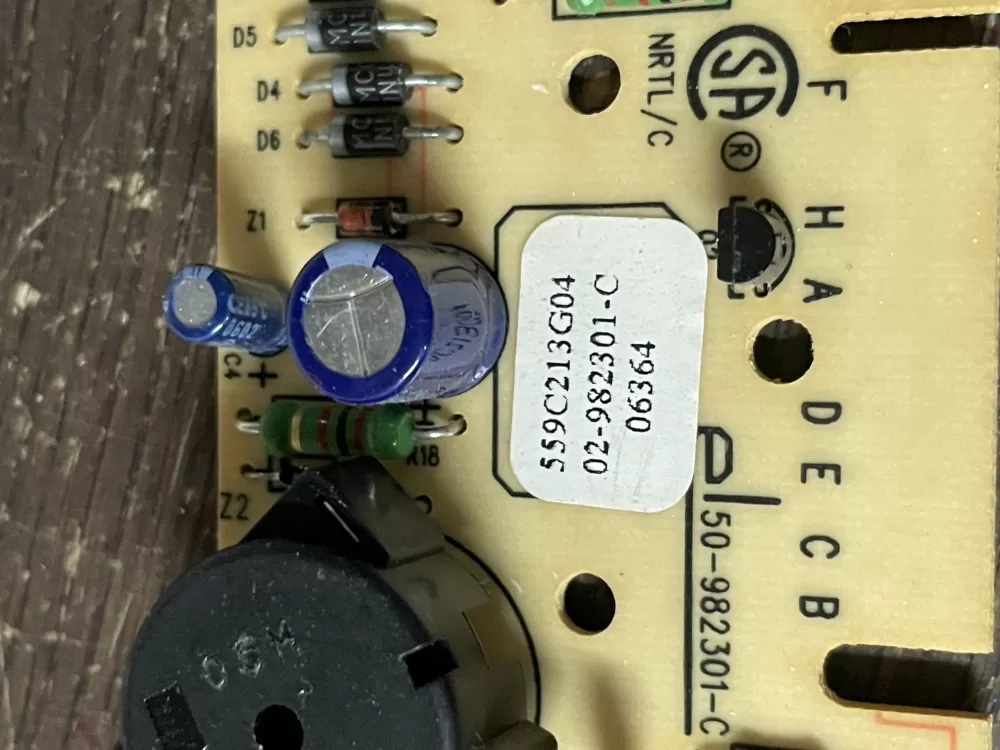 GE WE04X10103 559C213G05 Dryer Control Board AZ53541 | Wm1897