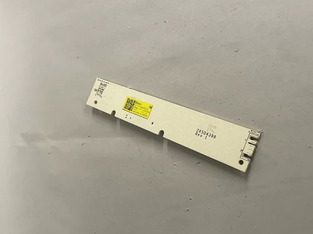265D4398G100 GE Dishwasher Board - Control