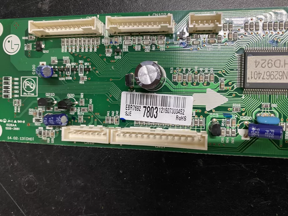 GE EBR76927803 Range Control Board Pcb Assembly