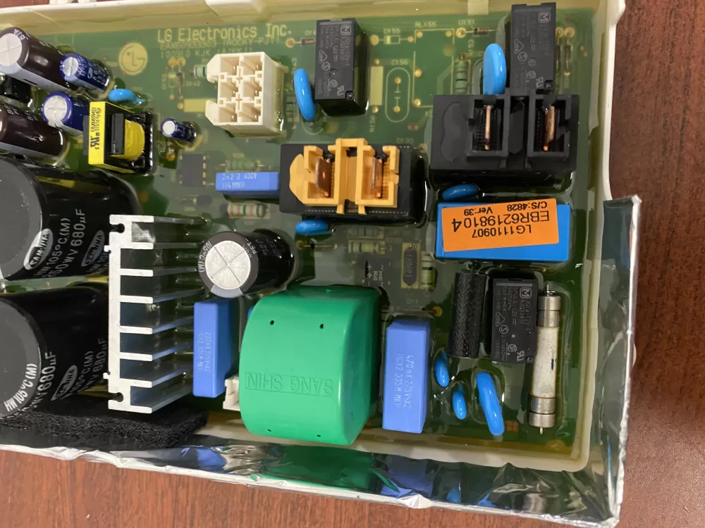 LG EBR62198104 EBR62198101 EAX60933303 Washer Control Board