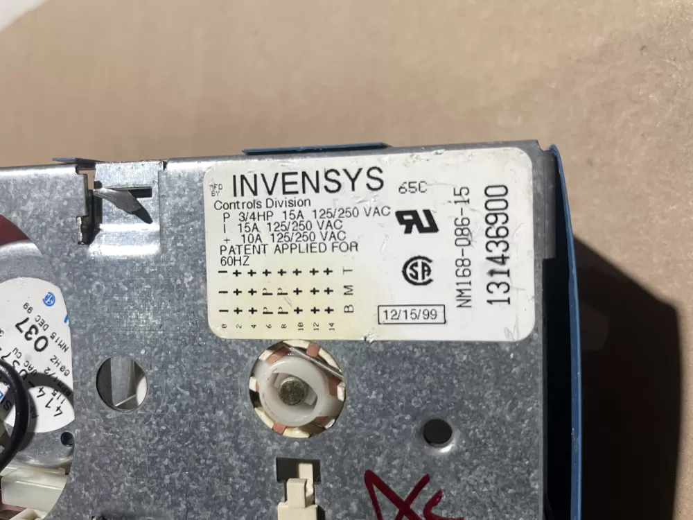 Frigidaire 131436900 Washer Timer AZ63438 | Wm1755