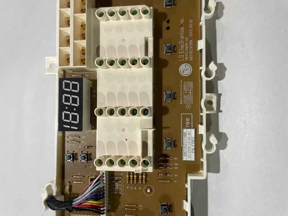 LG 6871EC1116B 6870ec9139a Washer Control Board AZ187135 | KMV12