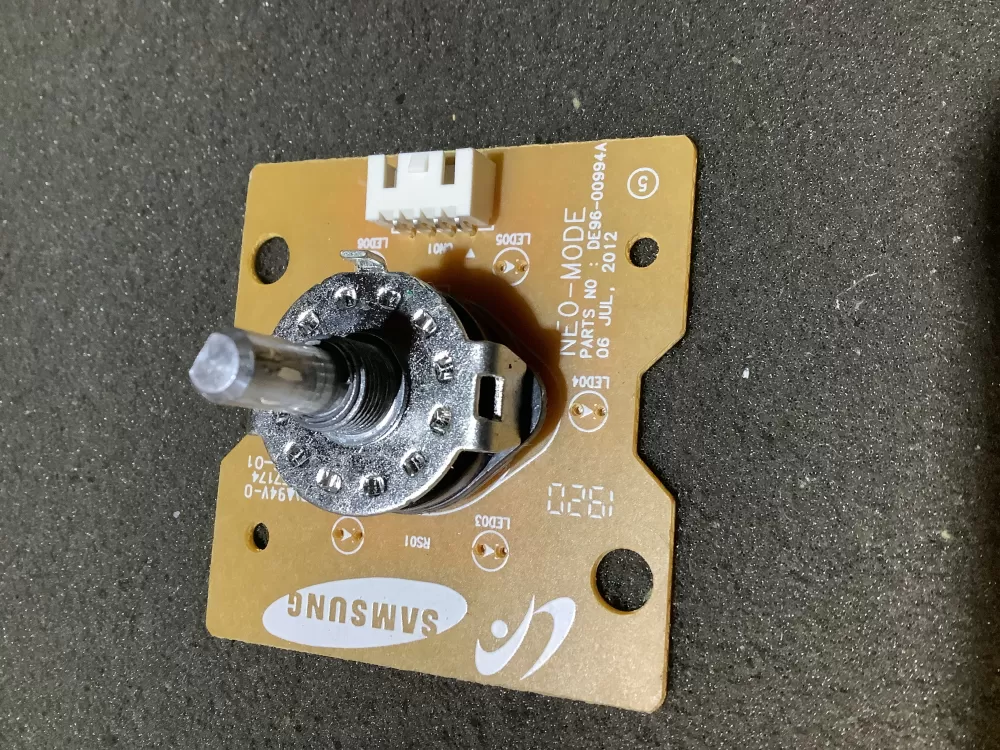 Samsung DE96 00994A Range Control Board Dial AZ127683 | NR2306