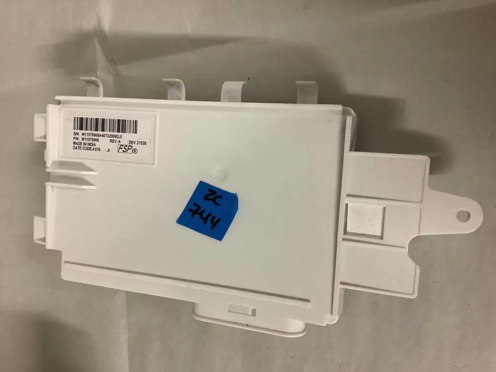 Whirlpool W11575008 Washer Control Board