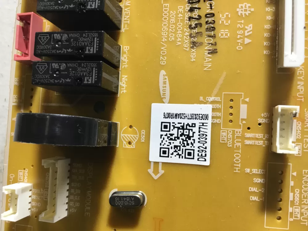 Samsung Wb56x30187 Microwave Control Board Panel AZ45724 | NR439