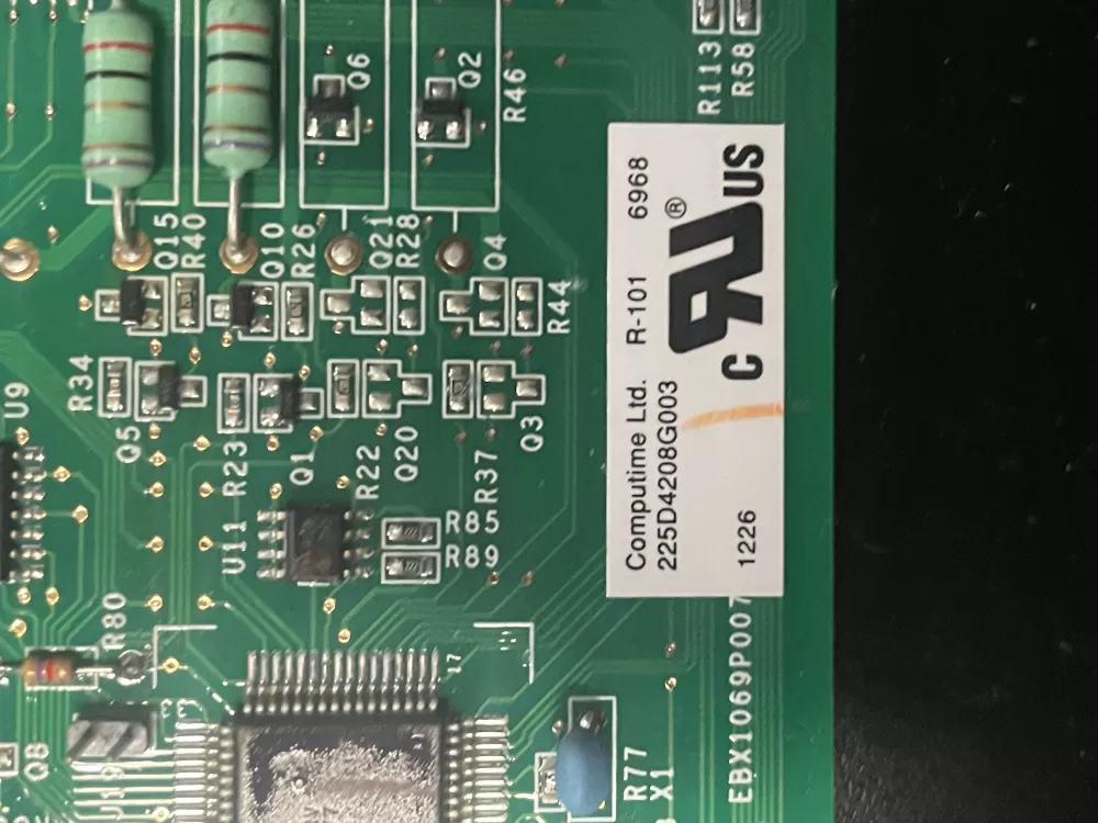 GE 225D4208G003 EBX1069P007 Refrigerator Control Board AZ23507 | WM1046