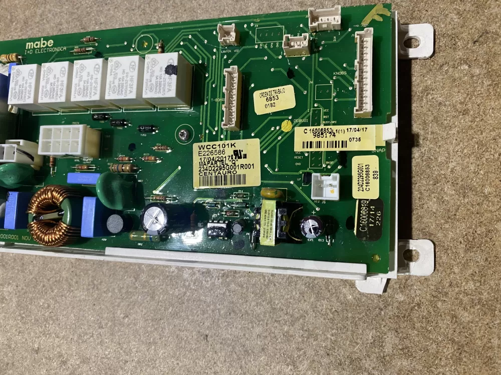 GE Hotpoint 234D2295G001 896455 Washer Control Board AZ69293 | BK1366