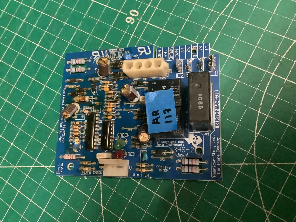 Trane American Standard X13130453-01 Furnace Control Board AZ197772 | AR117
