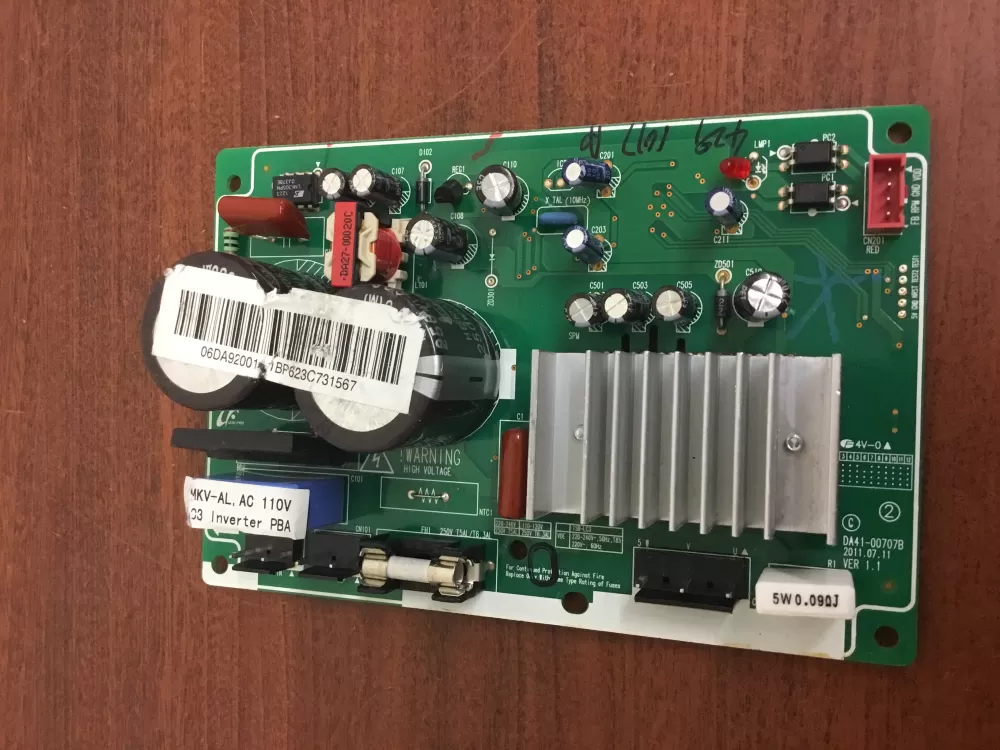 Samsung DA92-00111B Refrigerator Inverter Control Board