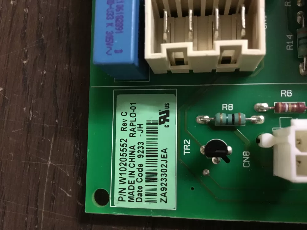 Whirlpool Kenmore W10205552 Refrigerator Control Board AZ21886 | NR122