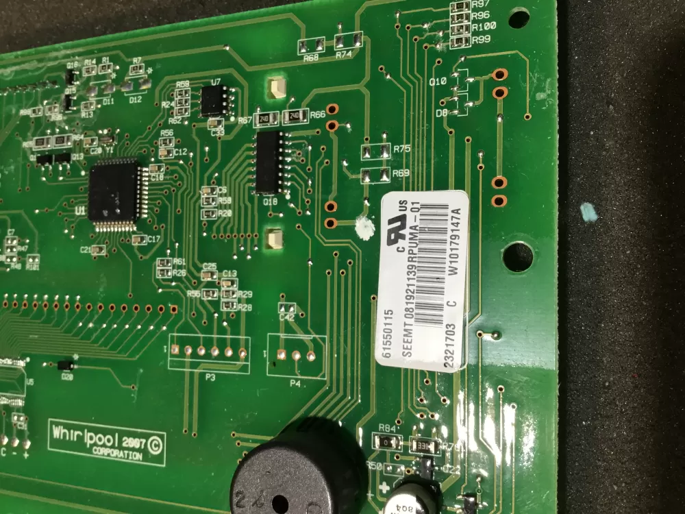 Whirlpool W10179147 Refrigerator Dispenser Control Board AZ75638 | NR1942