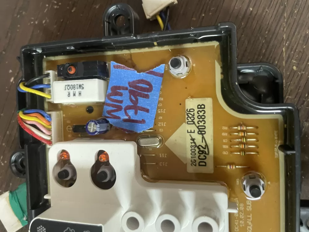 Samsung DC92-00383B Washer Control Board AZ48759 | Wm1790