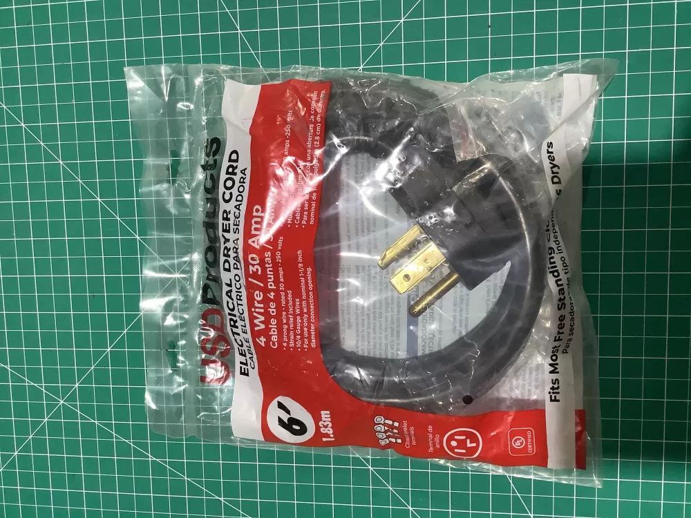 AZParts DC4-30-6 Dryer Cord