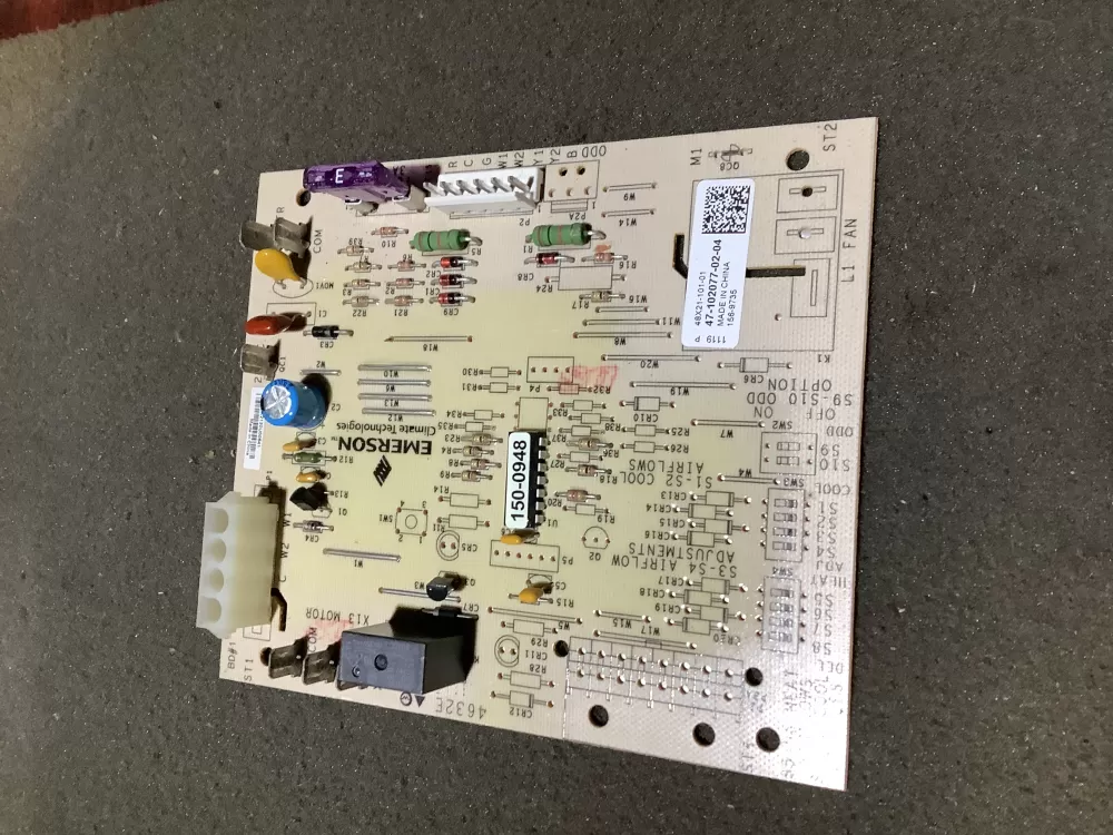 Rheem 47-102077-02-04 Air Handler Control Board