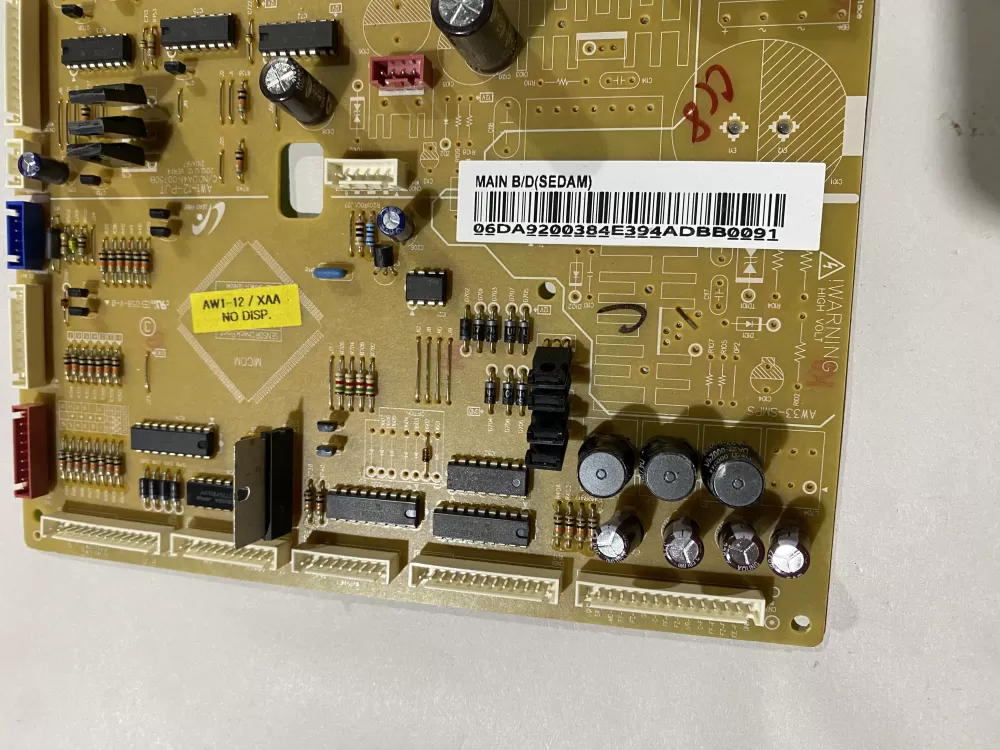 Samsung DA92 00384E Refrigerator Control Board AZ141394 | BK1675