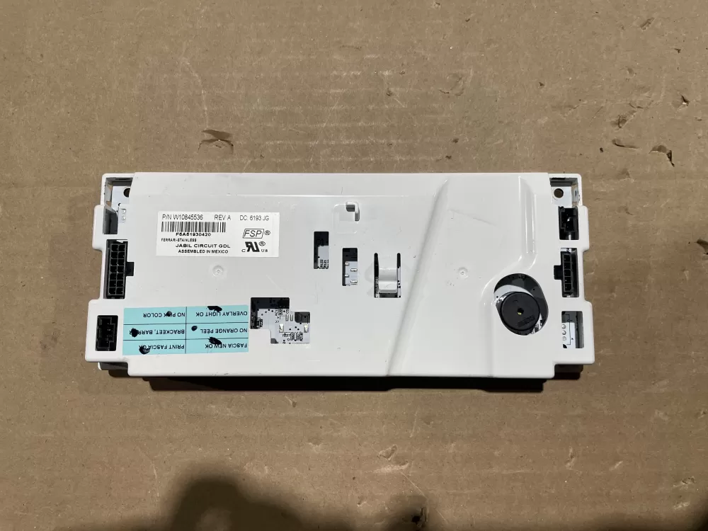 Whirlpool W10845536 W10879702 Refrigerator Control Board AZ77637 | KM1588