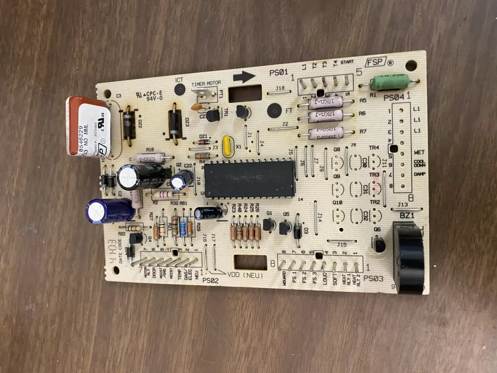 Whirlpool  Kenmore WPW10116565 3976594 3976617 3976617R 3976632 3978922 3978949 3978954 3978954R 8545904 8546229 8546229R Dryer Control Board