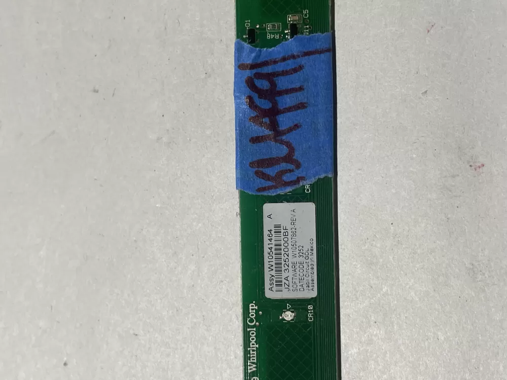 KitchenAid W10507862 Dishwasher Control Board AZ123429 | KM499