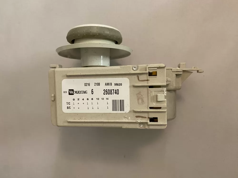 Maytag 62608740 6 2608740 2608740 22003370 Washer Timer AZ121441 | BK2225