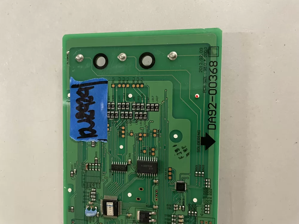Samsung DA92 00368A Refrigerator Dispenser Board AZ144449 | KM2424