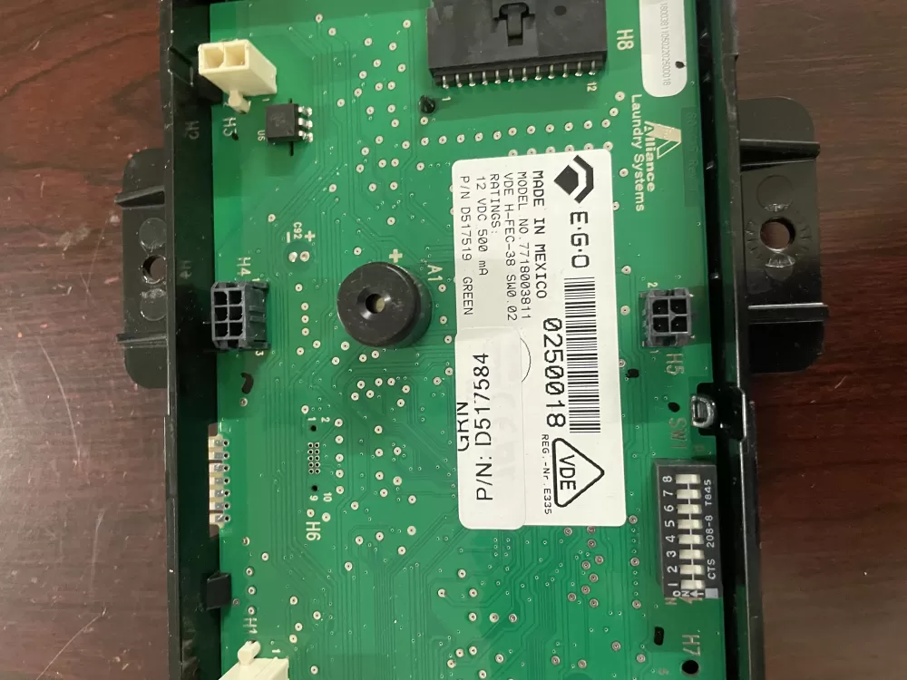 Speed Queen Alliance 803911 Molex Control Board AZ78679 | KM805