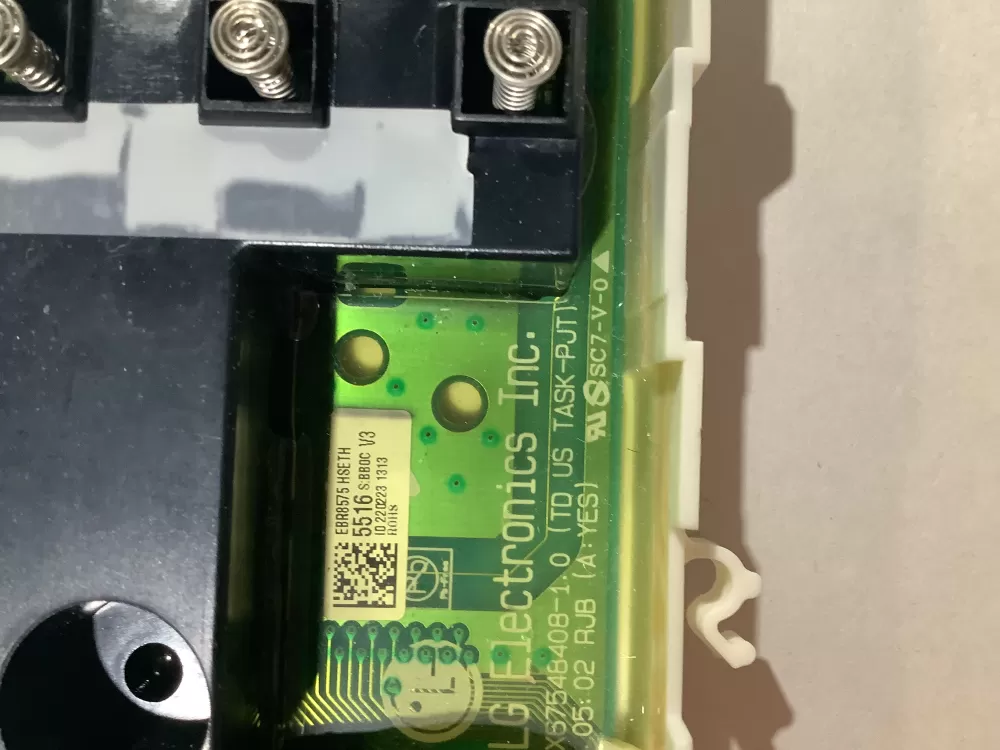 LG EBR85755516 AP7195888 Washer UI Power Control Board AZ126720 | ZCV732