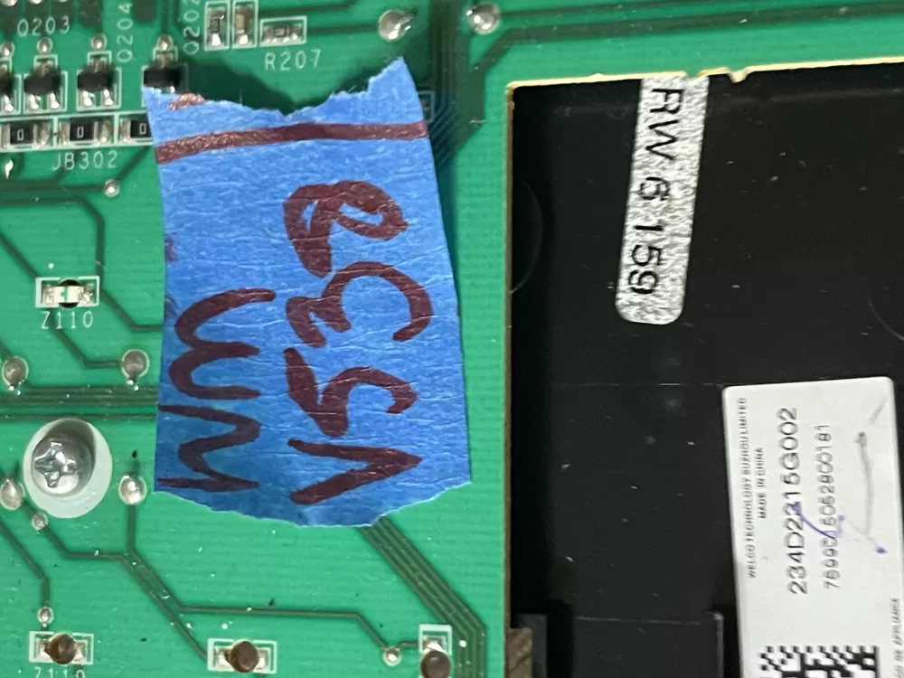 GE 234D2164G001 234D2315G002 Dryer Control Board AZ53228 | Wmv538