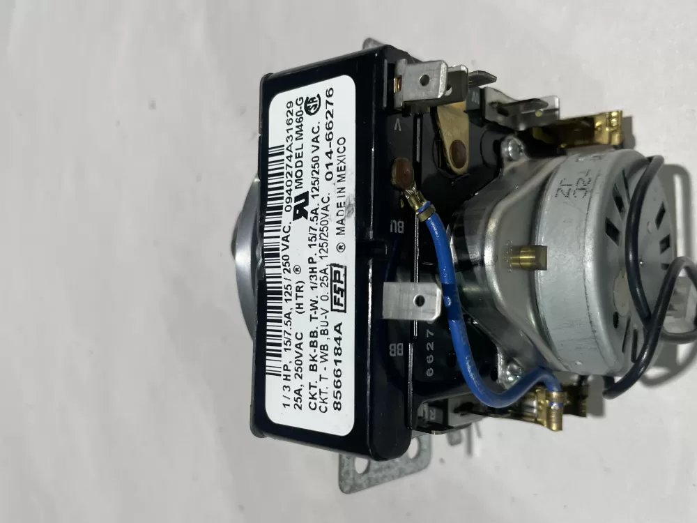 Whirlpool 8566184A 8566184 WP8566184 Dryer Timer AZ152055 | Wm904
