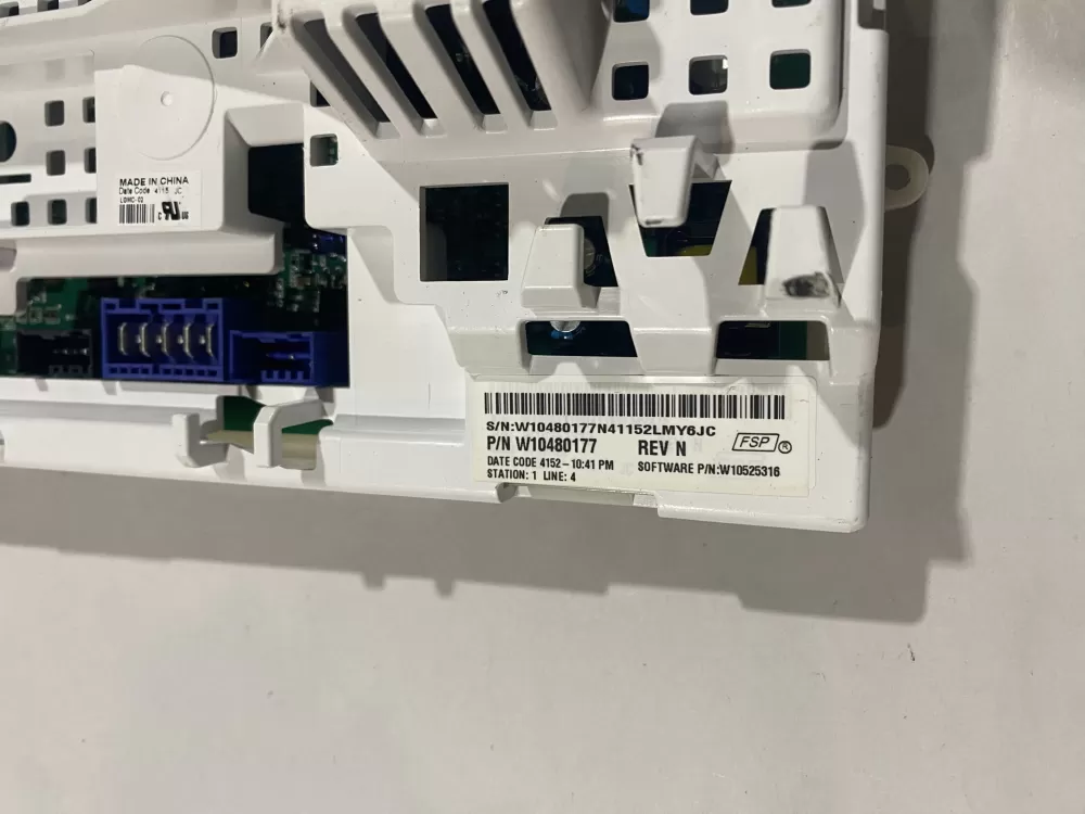 Whirlpool W10435609 W10445363 W10480177 Washer Control Board AZ185139 | BK1062