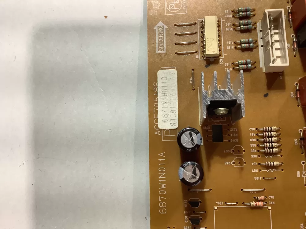 Genuine LG Range Oven Relay Board # 6871W1N011A AZ183580 | ZC2705