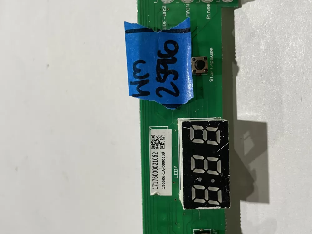 OEM Frigidaire Avanti Dishwasher Control 17176000021062 AZ169651 | Wm2596