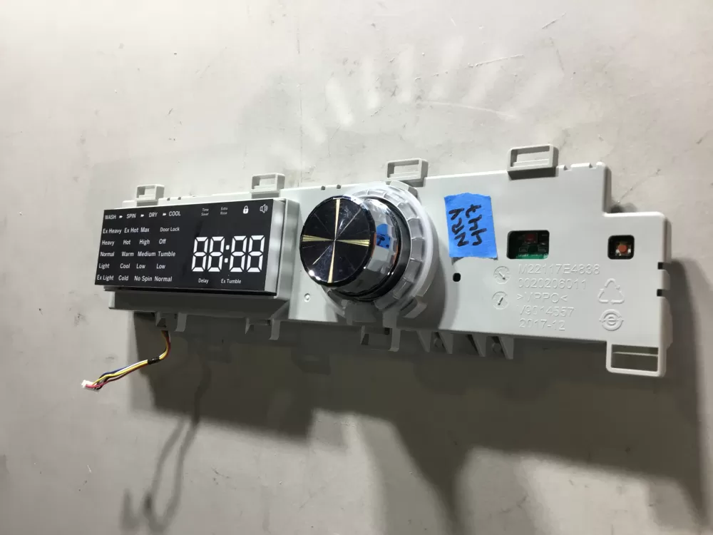 GE WE04X28522  0021800175A Dryer Control Board User Interface AZ46994 | NRV447