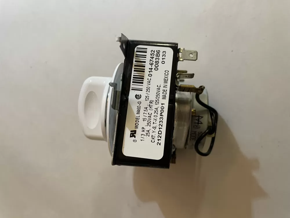 GE 212D1233P001 WE4M353 Dryer Timer