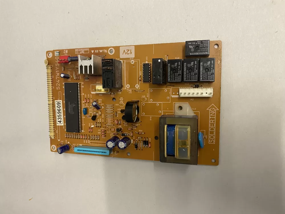 GE 5247W1YS40 Microwave Display Control Board AZ216501 | BK1668
