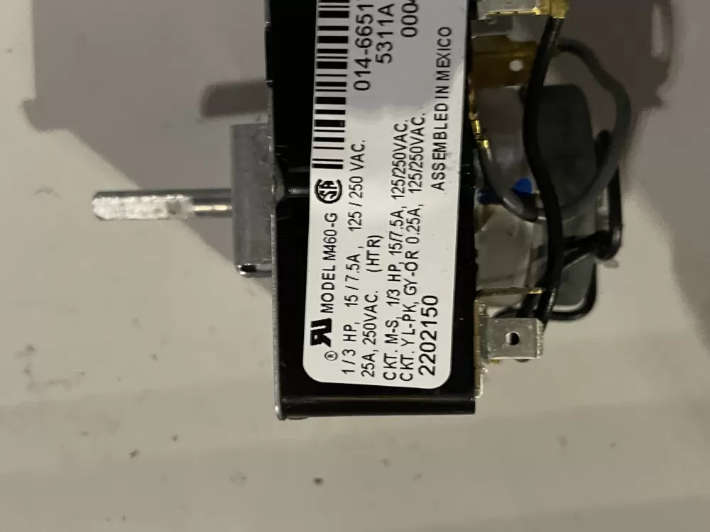 Whirlpool Maytag Magic Chef Admiral 2202150 Dryer Timer AZ34491 | Wm69