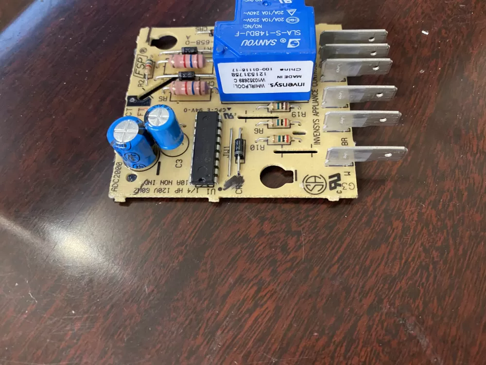 Whirlpool W10352689C Refrigerator Control Board
