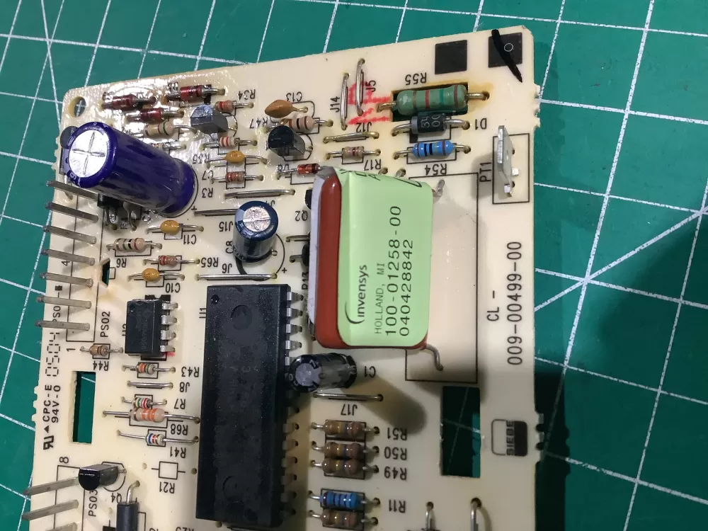 Whirlpool WPW10116566 009 00499 00 3976623 Dryer Control Board AZ143667 | NR2412