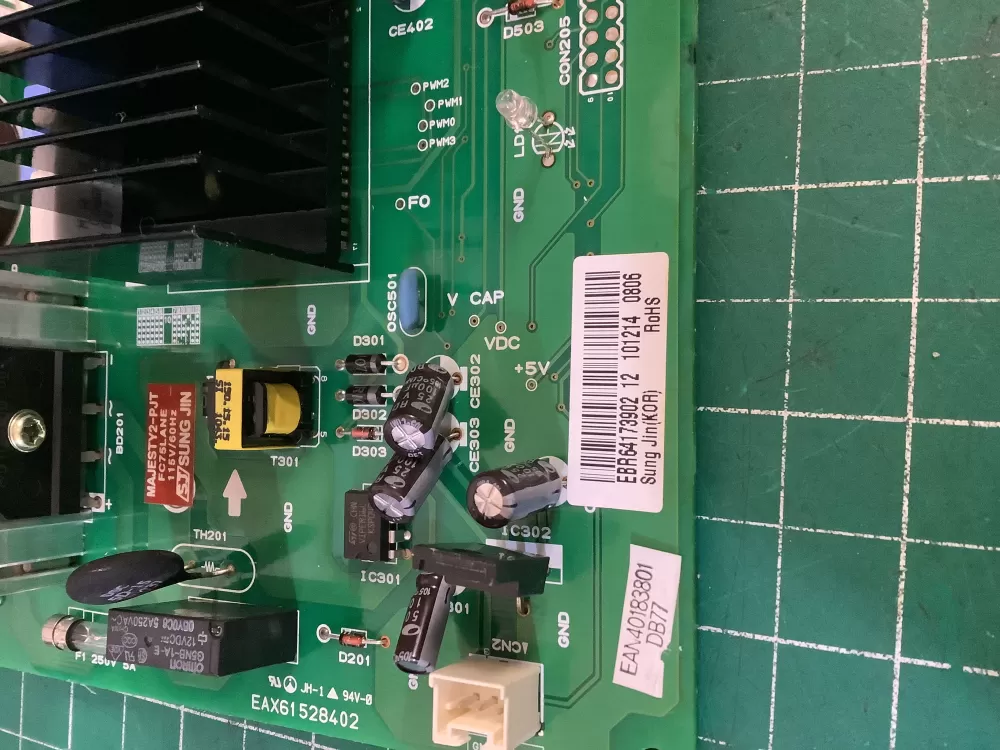 Kenmore LG EBR64173902 Refrigerator Electronic Control Board AZ184837 | NR2692