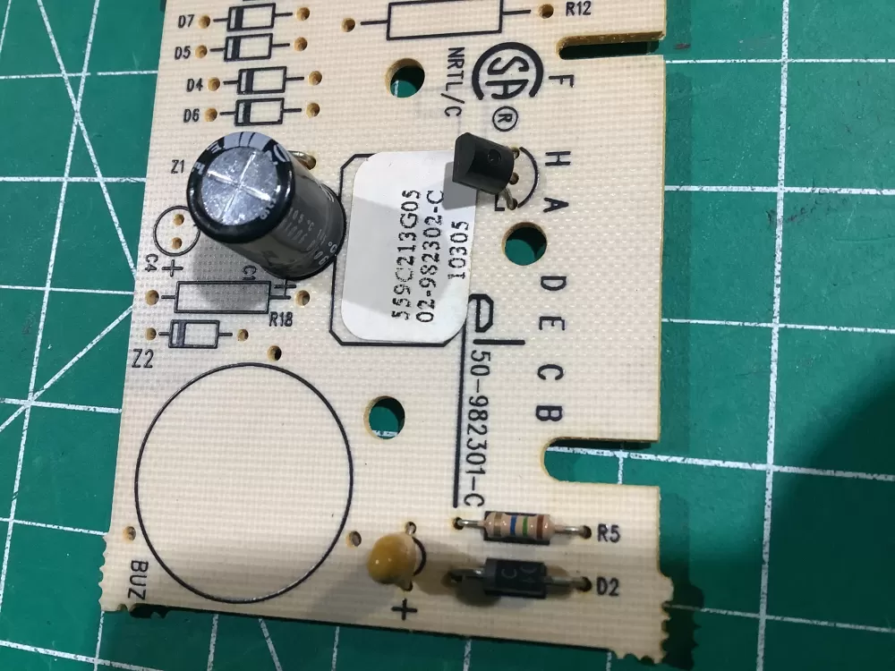 GE WE04X10103 559C213G05 Dryer Control Board AZ141712 | NR1087