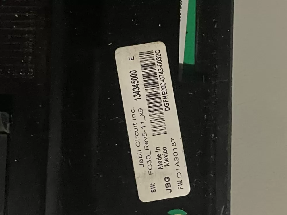 Frigidaire 134345000 Dryer Control Board AZ31345 | Wmv138
