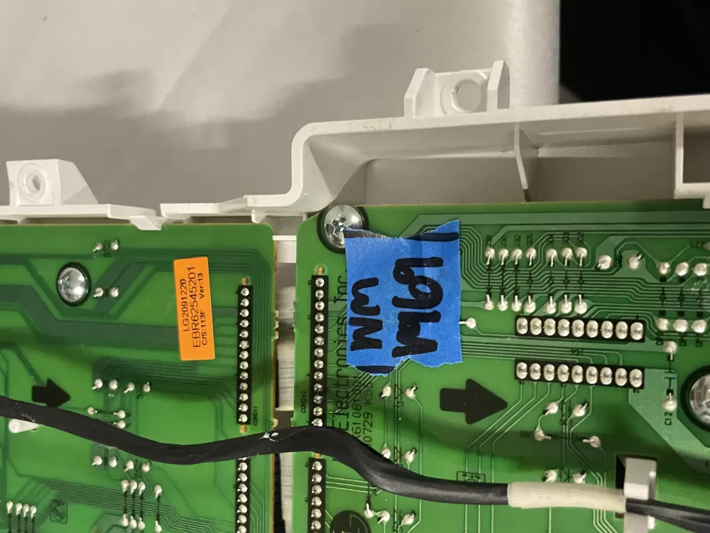 Kenmore LG EBR62545201 Dryer Control Board AZ222777 | Wmv969