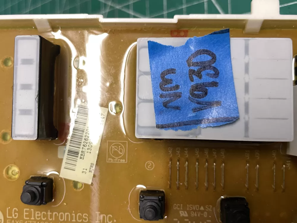 LG EBR76262201 EBR75446006 Washer Control Board AZ210435 | Wmv930