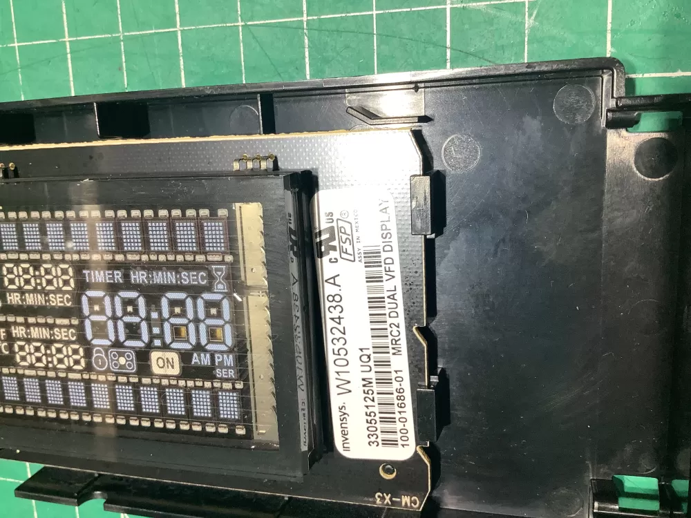 Whirlpool W10532438 Microwave Control Board Display AZ145514 | ZC2440