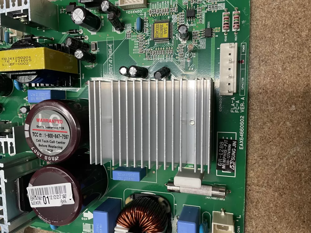 LG EBR74796401 Refrigerator Control Board AZ18650 | KM1378