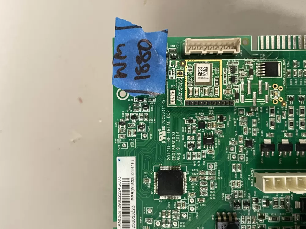 WH22X29348 GE Washer Ui & Control Board With Wifi R