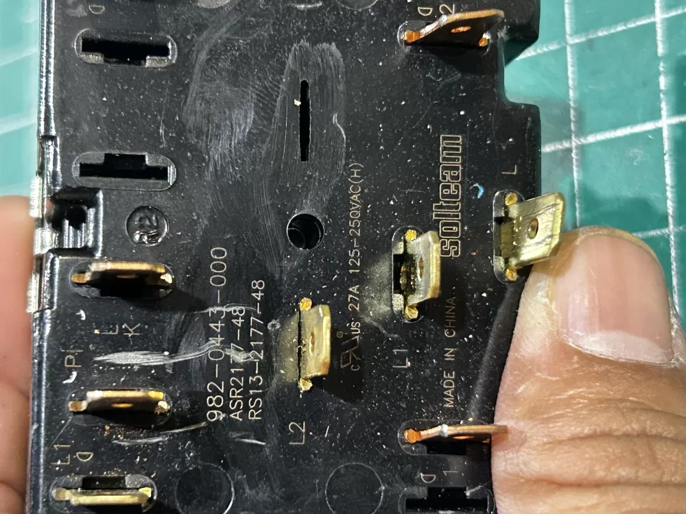 GE ASR2177-48  982-0443-000 Range Infinite Switch