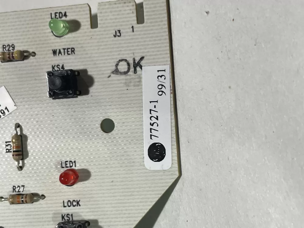Whirlpool WP61003421 Refrigerator Dispenser Control Board AZ157340 | Wm333