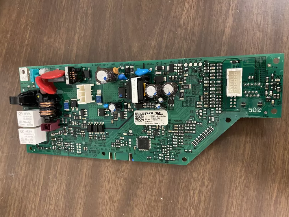GE 265D1462G502 WD21X24900 PD00053517 WD21X23096 WD21X23717 WD21X24117 WD21X24798 AP6890957 PS12726419 EAP12726419 GE265D1462G501MP00 265D1462G503 Dishwasher Control Board