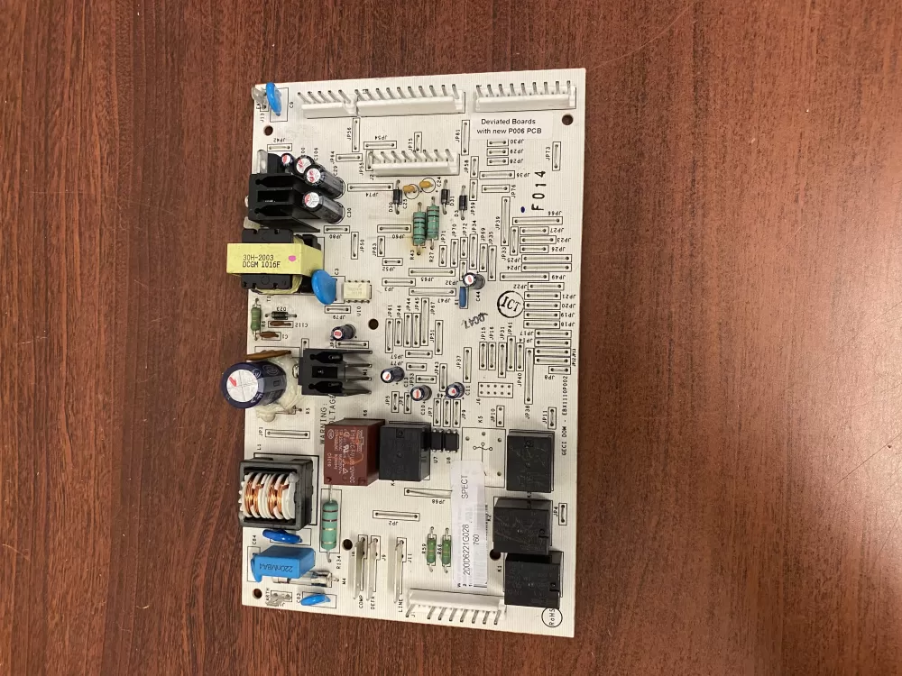 GE 200D6221G028 EBX1110P002 Refrigerator Control Board